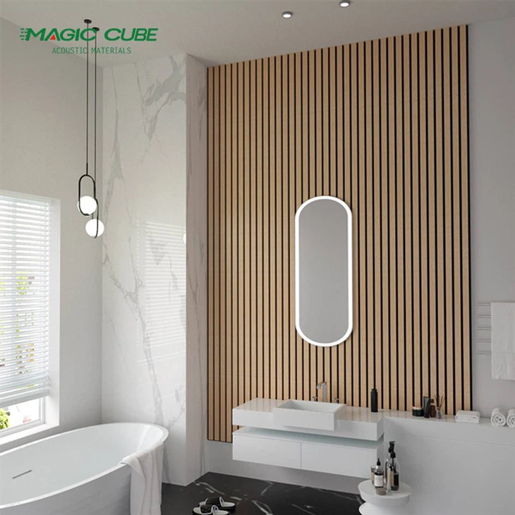 Soundproofing Wood Slat Acoustic Panel